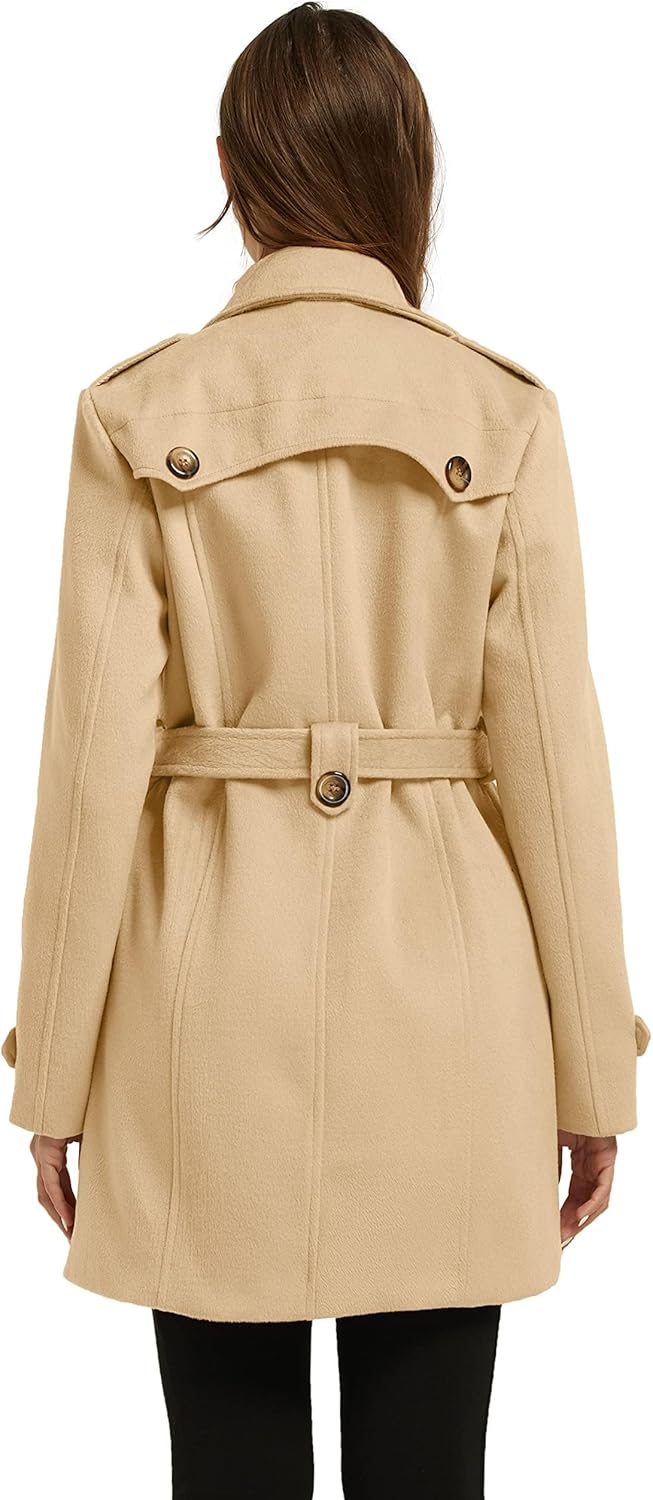 Abrigo Doble Botonadura Mujer Abrigo Doble Botonadura Mujer